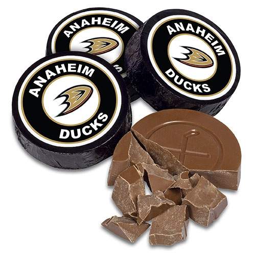 Team Hockey Pucks ~ Set of 4
