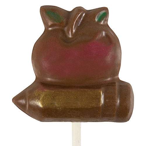 Highlighted Milk Chocolate Lollipop
