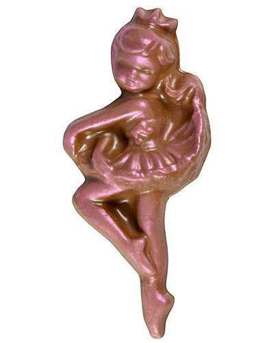 Pink Milk Chocolate Ballerina
