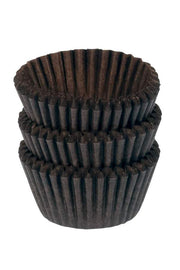 1" Dark Brown Candy Cups
