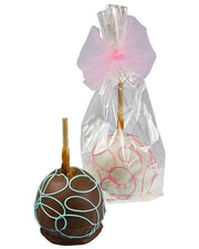 Swirl Caramel Apples