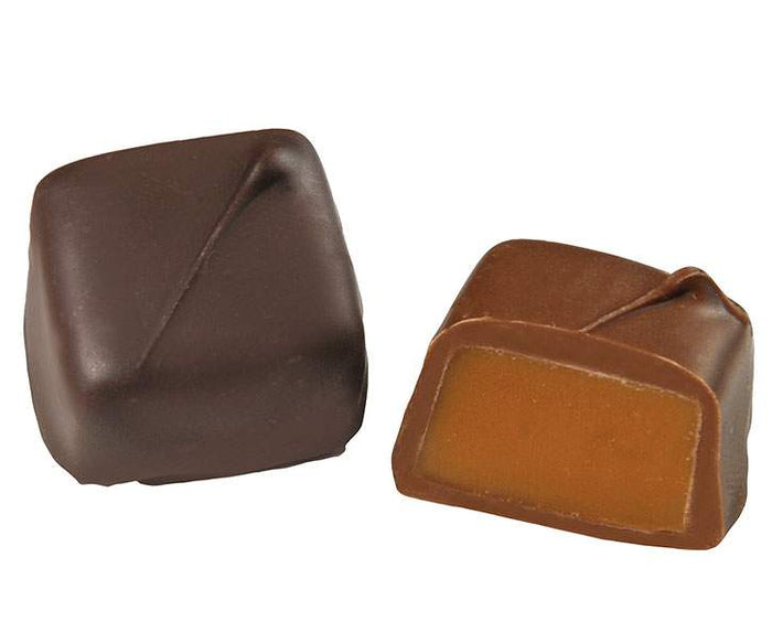 Chocolate Dipped Caramels