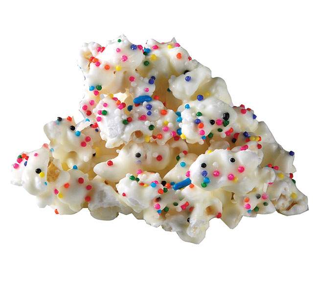 White Chocolate Dipped Popcorn