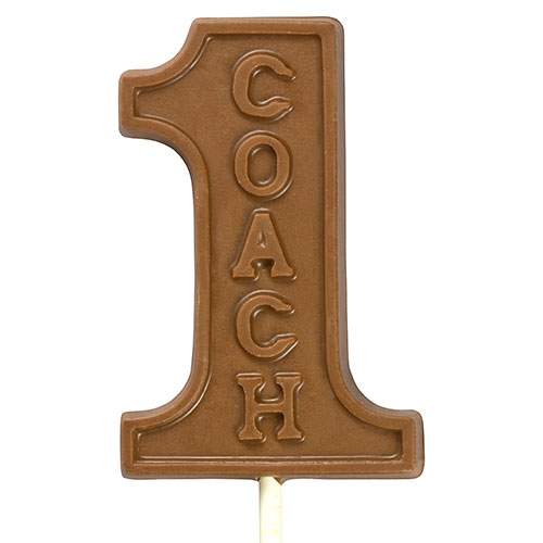 Milk Chocolate Coach Lollipop