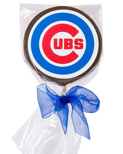 Cubs Milk Chocolate Lollipop