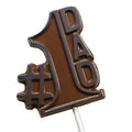 Milk Chocolate #1 Dad Lollipop