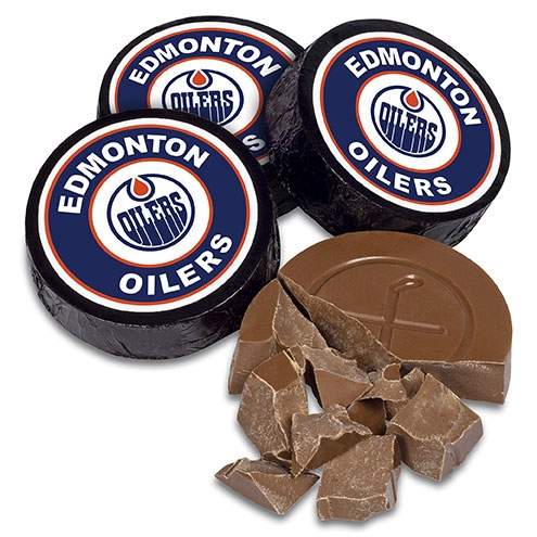 Team Hockey Pucks ~ Set of 4