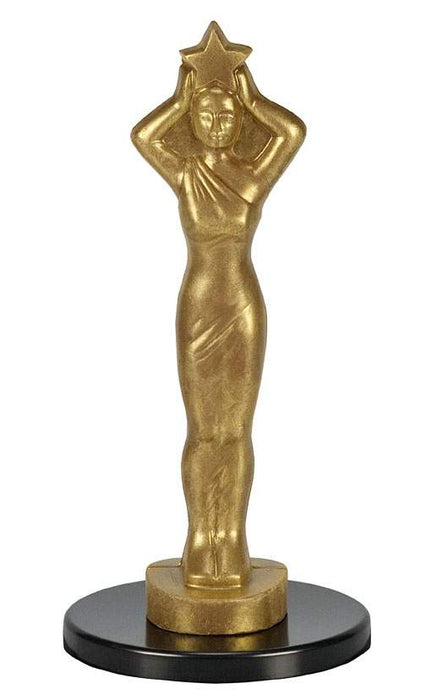 Chocolate Female Academy Award Statue