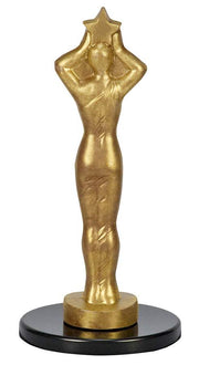 Chocolate Female Academy Award Statue