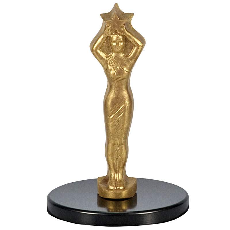 Female Medium Award Statue