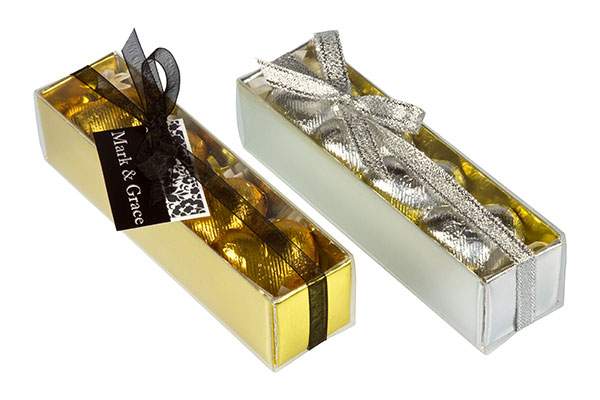 Chocolate Hearts Gift Box ~ 4 Piece