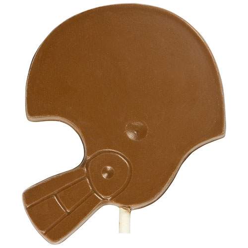 Chocolate Helmet Lollipop