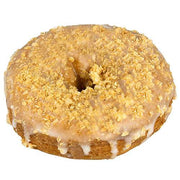 Yellow Cake Donut & Glaze & Toasted Coconuts