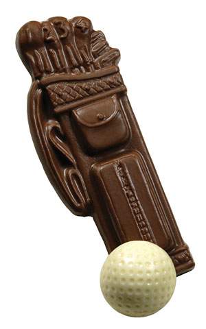 Morkes Chocolates Golf Bag & Ball