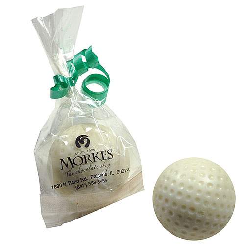 3D White Chocolate Golf Balls