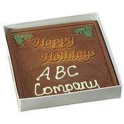 Personalized Half Pound Holiday Chocolate Bar