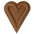 Milk Chocolate Scalloped Heart