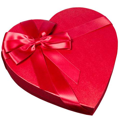 Cardene Red Box Red Heart Gift Box
