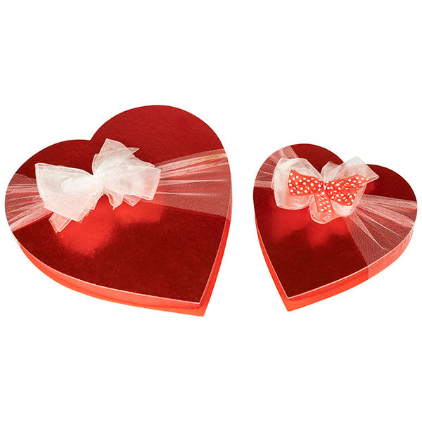 One Pound of Gourmet Assorted Chocolates in a Beautiful Heart Box