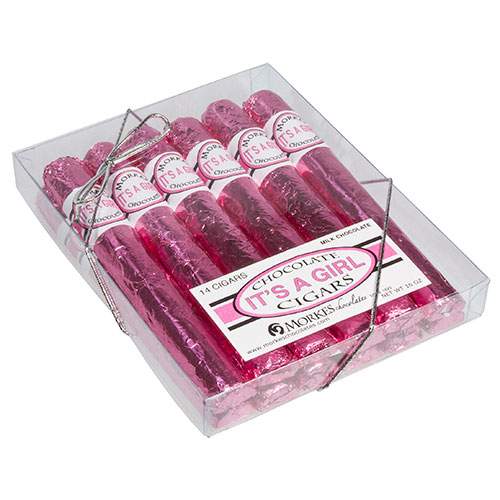 It's A Girl! Chocolate Cigars