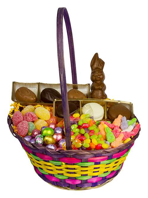 Classic Easter Basket by Morkes Chocolates