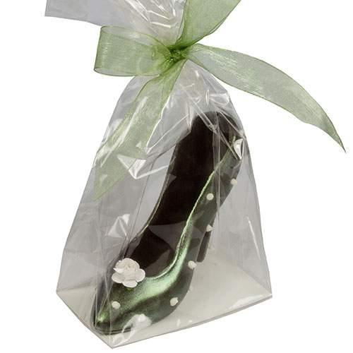 Medium Dark Chocolate Polka Dot Shoe