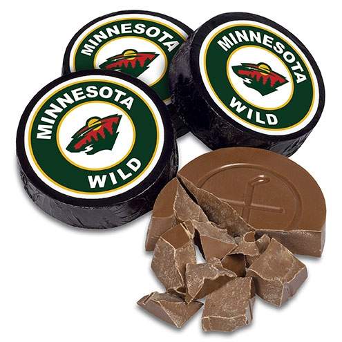 Team Hockey Pucks ~ Set of 4