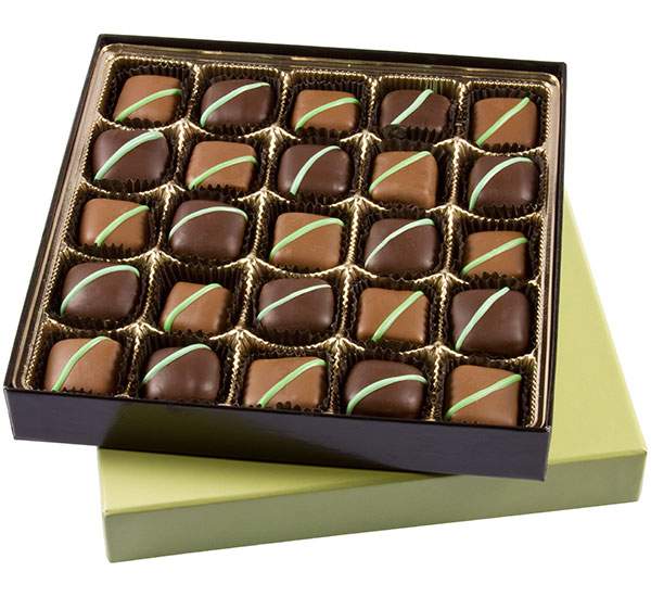 Mint French Creams™ Gift Box Morkes Chocolates