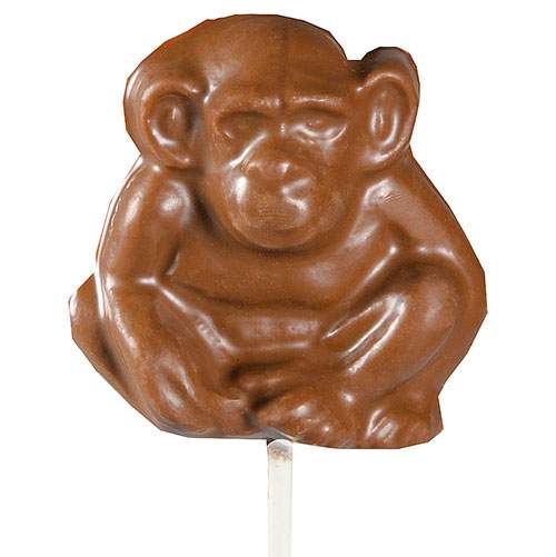 Milk Chocolate Monkey Lollipop
