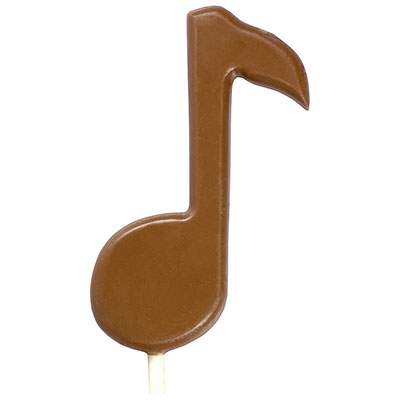 Milk Chocolate Musical Note