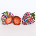 Nonpareils Milk Chocolate Strawberries
