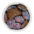 Milk Chocolate Patriotic Nonpareils