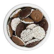 Milk & Dark Chocolate White Nonpareils