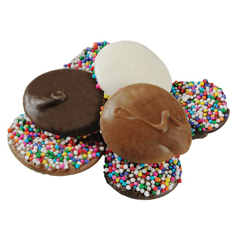 Chocolate Rainbow Nonpareils