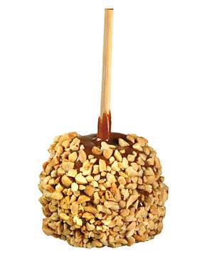 Peanut or Plain Caramel Apples