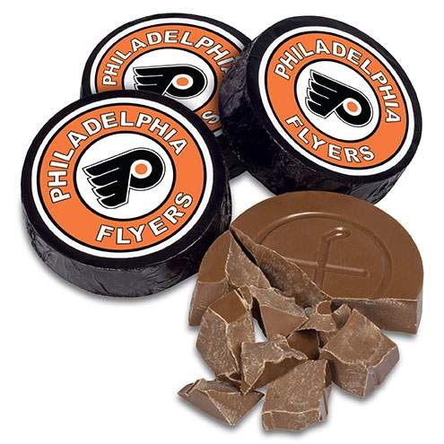 Team Hockey Pucks ~ Set of 4