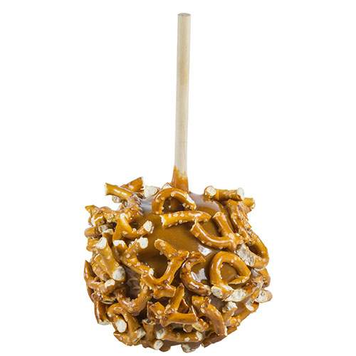 Pretzel Caramel Apple