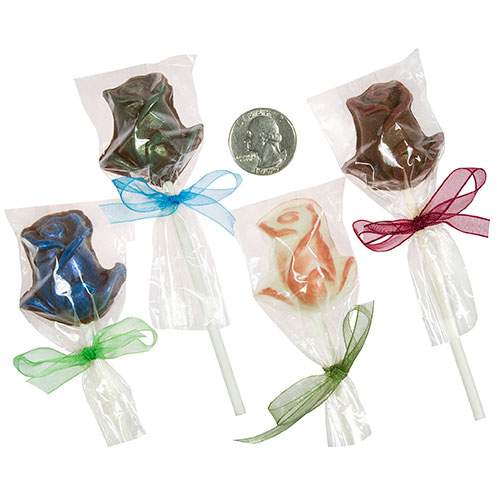 Highlighted Sweetheart Lollipops