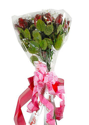 Dozen Chocolate Roses by Morkes Chocolates