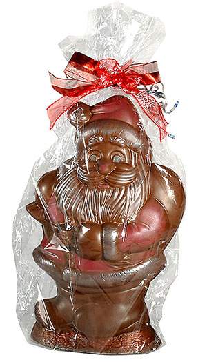 Jolly Giant Santa -- Morkes Chocolates