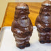 Large Chocolate Santas