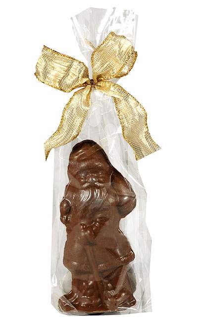 Solid Chocolate Santa