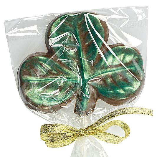 Chocolate Shamrock Sucker