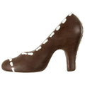 Milk Chocolate Stitched Shoe