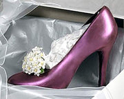 Large Spring Bouquet Milk Chocolate Shoe