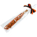 Packaged Orange Sprinkles Chocolate Dipped Pretzel Rod
