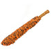 Orange Sprinkles Chocolate Dipped Pretzel Rod