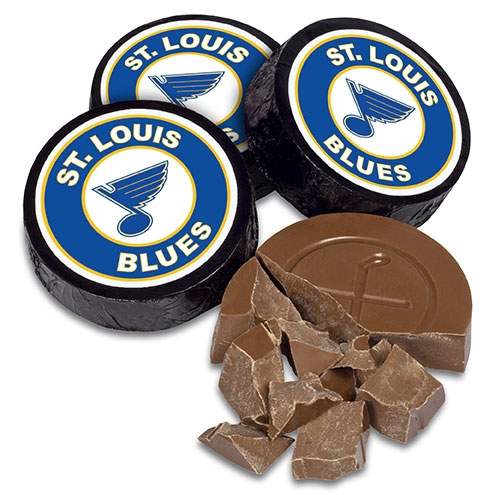 Team Hockey Pucks ~ Set of 4