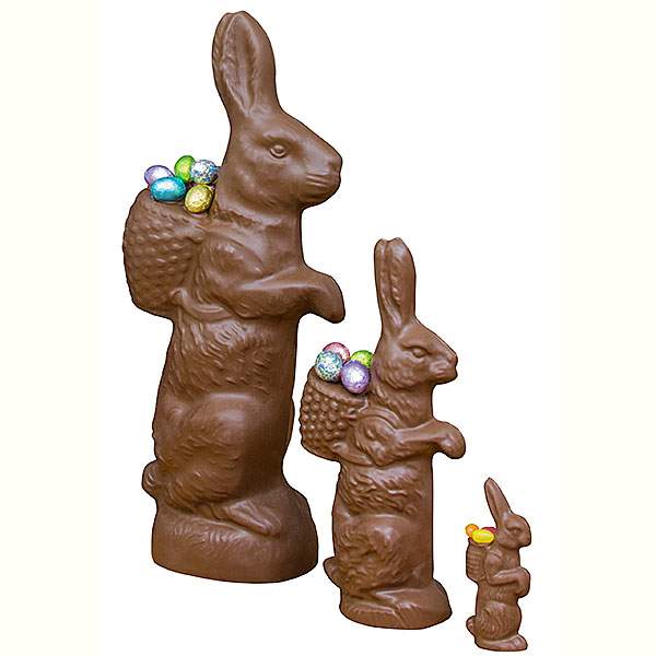 Sizes of Standing Bunnies
