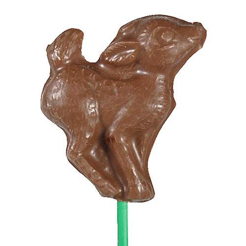 Chocolate Reindeer Sucker